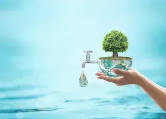 Curso de água potável